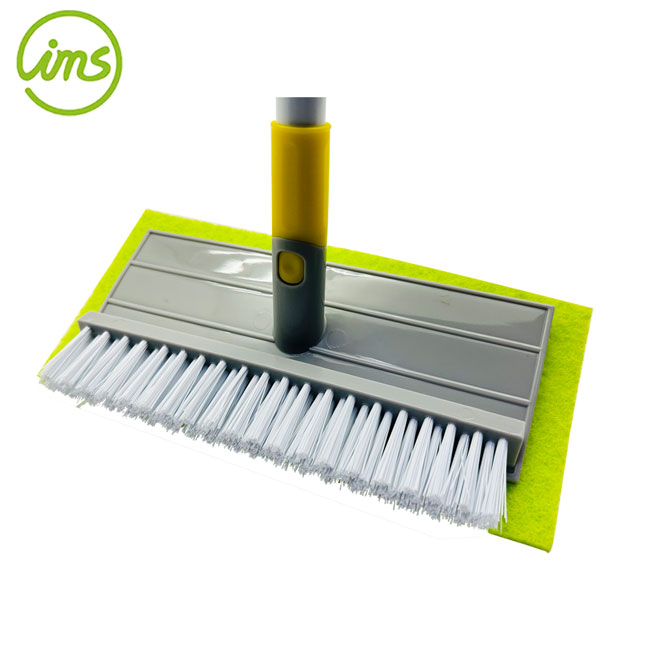 Made in Malaysia 2 in 1 Scrubber & Scrapper Fiber  Mop Floor